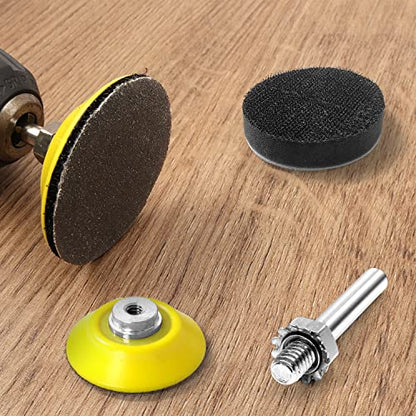MAXMAN 2" Sanding Discs 120 Pcs, 60-10000 Grit Wet&Dry Sandpaper, for Drill - style: 2 Inch