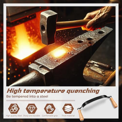 10 Inch Draw Knife Debarking Tool for Woodworking,Curved - size: 10 Inch, style: Curved