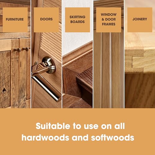 Furniture Clinic Wood Varnish, Polyurethane Waterproof Coating, Matte - color: Matte, size: 8.5 fl oz