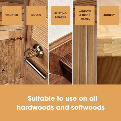 Furniture Clinic Wood Varnish, Polyurethane Waterproof Coating, Matte - color: Matte, size: 8.5 fl oz