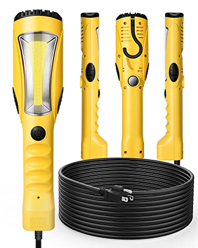 DEWENWILS 25ft COB LED Work Light 1200LM with Magnet Hook & Cord, ETL - size: 25FT