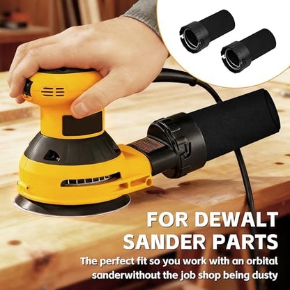 2Pcs 608354-00SV Dust Bag for DeWalt Orbital Sander D26451 D26453 DW421