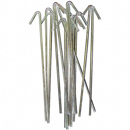 9 Gauge Heavy Duty Fence Ties - Hooked Aluminum Wire Ties for Chain Link Fence - Ties Chain Link Fence Wire to Posts and Rails (Aluminum, 8-1/4" - 50 Pack) - color: Aluminum, size: 8-1/4" - 50 Pack