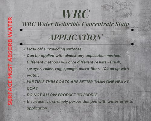 Cement Stain Concentrate - Onyx (32 Ounce) - color: Onyx, size: 32 ounce