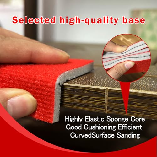 20PCS 3 x 4 Inch 3000 Grit Sanding Sponge, Ultra Fine Sanding Sponges Pads, Soft Foam Hand Sanding Block Dry Wet Sandpaper Blocks for Model Drywall Metal Wood Furniture Polishing - style: 3000 Grit 20PCS