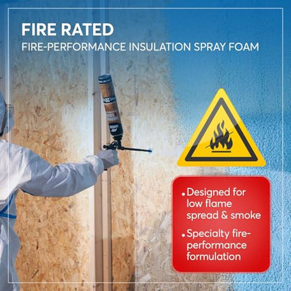 Spray Foam Insulation, Spray Foam, 240 Sq.Ft. (12x27.1 oz.) - style: Insulation Foam