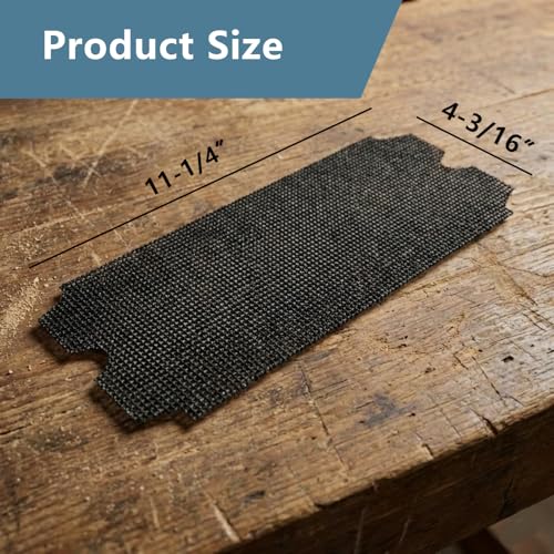 Drywall Sanding Screen Mesh Sheet, 15 Pack Drywall Sandpaper 120 Grit, 4-3/16" x 11-1/4" Dual-Sided Wet Dry Mesh Sandpaper for Drywall, Wood, Metal, Auto - style: 120 Grit