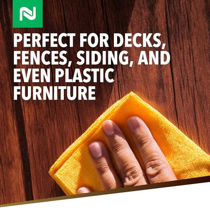 Nisus MOLD-CLEAN Wood Cleaner and Surface Conditioner, 1 Gallon