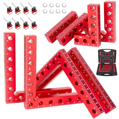 Corner Clamps for Woodworking 8PCS, 90 Degree Right Angle Clamp - size: 8pcs