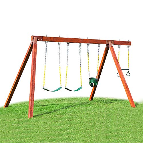 SELEWARE Heavy Duty Swing Hanger, 2 Pack Porch Swing Hardware - color: D (9 Inch, 2 Pack Silver)