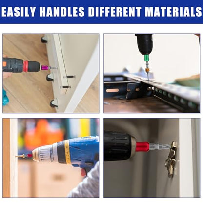 5pcs Strong Magnetic Screw Rings Double-Ended Slotted Cross Screwdriver Bit - style: Set 3
