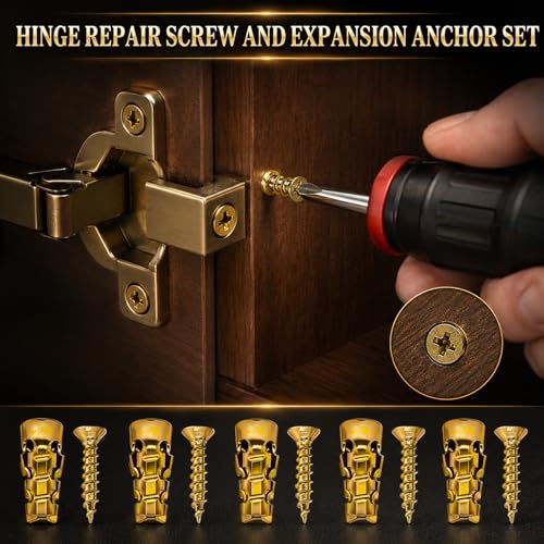 30PCS 6×14mm Short Expansion Screw Set