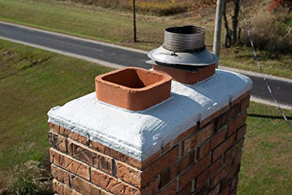 MasonryDefender Chimney Crown Sealer - Brushable Waterproof Sealant Prevents Leaks - 1/2 Gallon