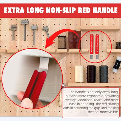 TonGass 7-Inch Vinyl Siding Removal Tool with Extra Long Handle
