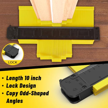 NACCOO Laminate Flooring Tools, 5in1 Floor Installation Kit for Vinyl Plank - size: 5pcs kit