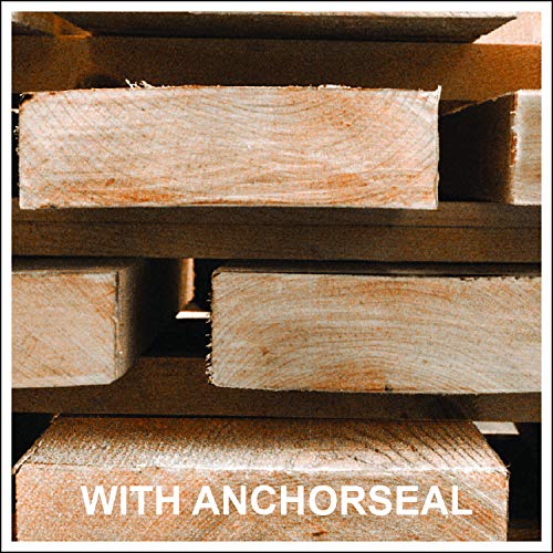 ANCHORSEAL Classic Log and Lumber End Sealer, Prevents Checking, 5 Gallon - size: 5 Gallon