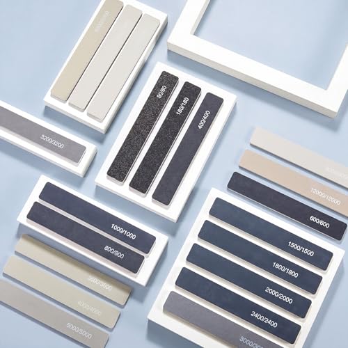 Maxdot 120 Pcs Sanding Sticks, Polishing and Twigs Set, Double Angle Shape - style: Double Angle Shape