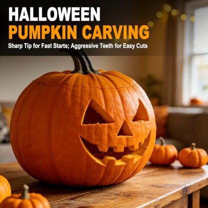 KATA 6 Inch Drywall Saw, Sharp Jab Saw for Pumpkin Carving & DIY Cutting - color: Drywall Saw
