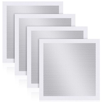 Yaocom 4 Pcs 12x12 Inch Drywall Patch Repair Kit, Self Adhesive Mesh - size: 12 x12"