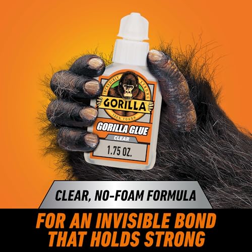 Gorilla Clear Glue, All Purpose, 1.75 oz Bottle - size: Bottle 1.75oz, style: Bottle 1 Pack