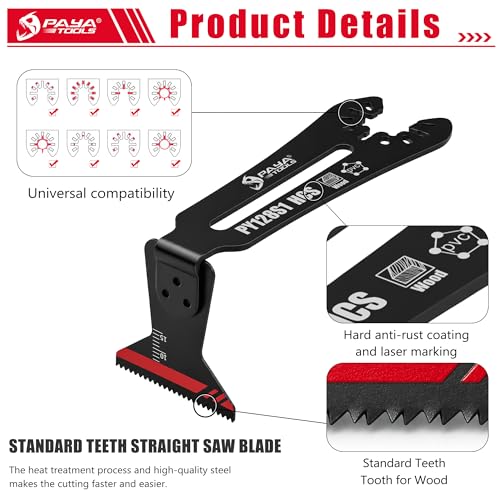 1-Pack 1-11/32" 90° Oscillating Saw Blades [Patented Design] - size: 1--PACK
