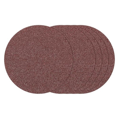10Pcs Sanding Discs 2Inch 120Grit Hook and Loop Sandpapers Red - size: 2 Inch(120 Grit)