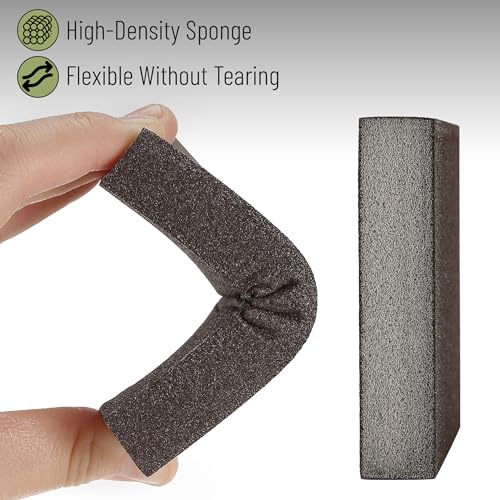 Bates- Sanding Sponge, 8 pcs, 220 Grit, Washable and Reusable, Sandpaper Block, Sanding Blocks for Wood, Sanding Pad, Drywall Sanding Block, Drywall Sanding Sponge (Pack of 2) - size: 16 Pack, 220 Grit