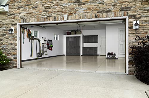 Rust-Oleum RockSolid Garage Floor Coating Kit, Modern Greige, 1 Car Kit - color: Modern Greige, size: 1 Car