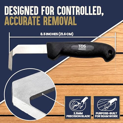 Teakdecking Systems (TDS) Reefing Hook - Caulk Removal Tool, 8.5in - size: One Size