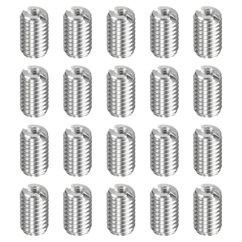 HARFINGTON 20pcs Thread Repair Inserts M5 x 0.8 Male to M2 x 0.4 Female Thread 8mm Long Stainless Steel Reducing Nuts Metric Self Tapping Sleeves Threaded Reducer Industrial Fasteners - size: M5 x 0.8 Male to M2 x 0.4 Female x 8mm