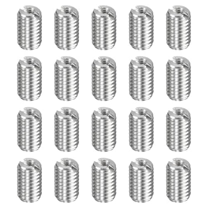 HARFINGTON 20pcs Thread Repair Inserts M5 x 0.8 Male to M2 x 0.4 Female Thread 8mm Long Stainless Steel Reducing Nuts Metric Self Tapping Sleeves Threaded Reducer Industrial Fasteners - size: M5 x 0.8 Male to M2 x 0.4 Female x 8mm