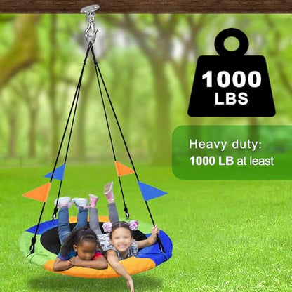 SELEWARE Heavy Duty 1000LB Capacity Stainless Steel Ceiling Swing Mount - color: C: 360° Swing Hanger ( 1 Pack )