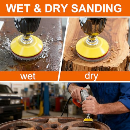 64 PCS 2 Inch Sanding Disc,Hook and Loop Sanding Pads 2500 Grit - style: 2500 Grit 64PCS