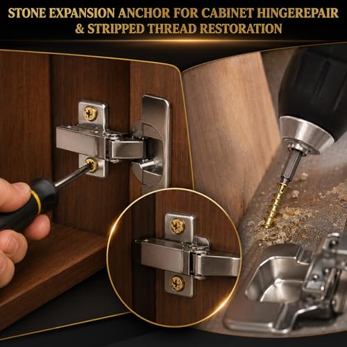 30PCS 6×14mm Short Expansion Screw Set