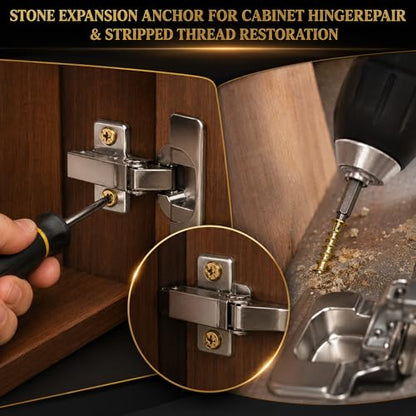 30PCS 6×14mm Short Expansion Screw Set