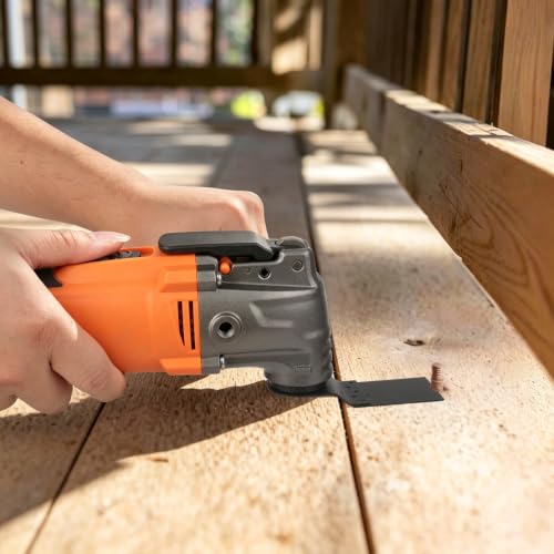 ENERTWIST 4.2 Amp Oscillating Multitool Kit with 33 PCS Saw Accessories