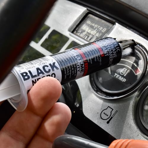 30mL Pre-Filled Precision Caulk Applicator Black 5-Pack - color: Black