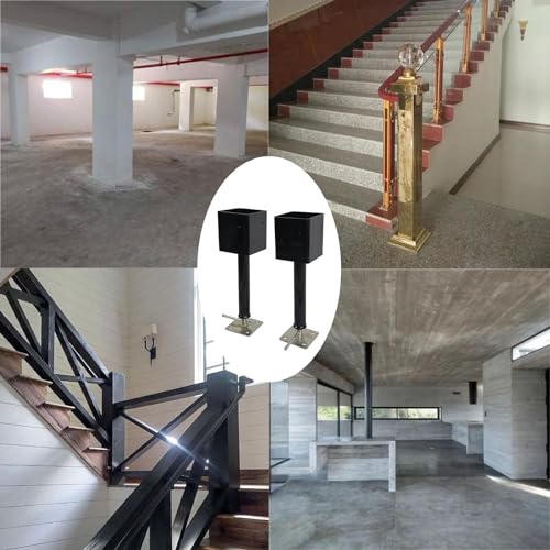 4x4 Screw Shore Jack Post 2 Pack for Leveling Floor Crawlspace Basement