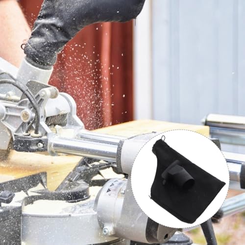 Table Saw Dust Bag Universal Dust Collection Bag for Cutting Machines and Industrial Power Tools Miter with Wire for Woodworking Waste Collection