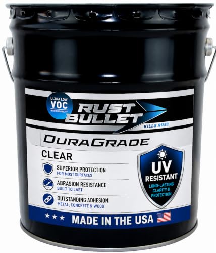 DuraGrade Clear - Durable Protective Clear Coat Sealer - Clear Gloss, 5Gal - size: 5 Gallon (Pack of 1)