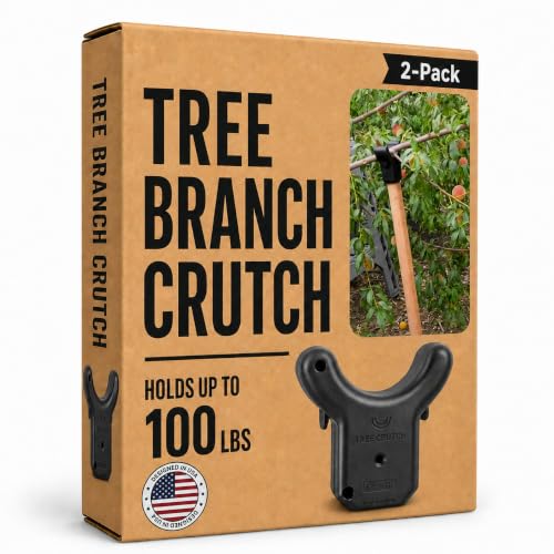 Tree Branch Crutch – Prevent Broken Limbs - Pole Sold Separate (2-Pack) - color: Crutch Only, size: 2-Pack