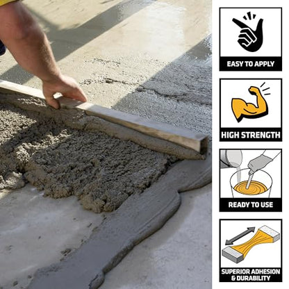 SIKA SikaLatex R Concrete Adhesive, 1-Gallon, 4-Pack – Acrylic Admix for Portland Cement, Strong Bonding, Freeze-Thaw Resistant, Ideal for Mortar, Concrete, and Grout Projects - size: 128 Fl Oz (Pack of 4)