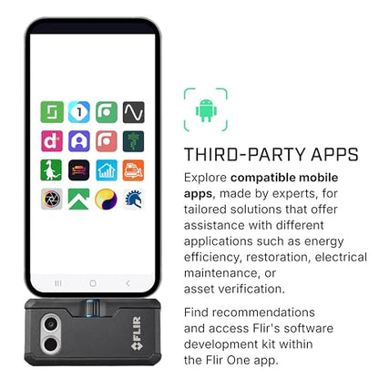 Flir One Pro Thermal Imaging Camera for Android USB-C, 480x360 - style: Pro - Android USB-C