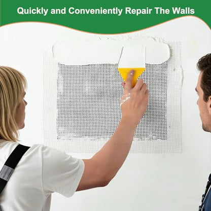 17 Pack Dry Wall Patch Walls,Palmhill 2/4/6/8 Drywall Patch Repair Kit