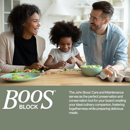 John Boos 3-Piece All-Natural Care & Maintenance Set - style: Care Set + Applicator Beechwood