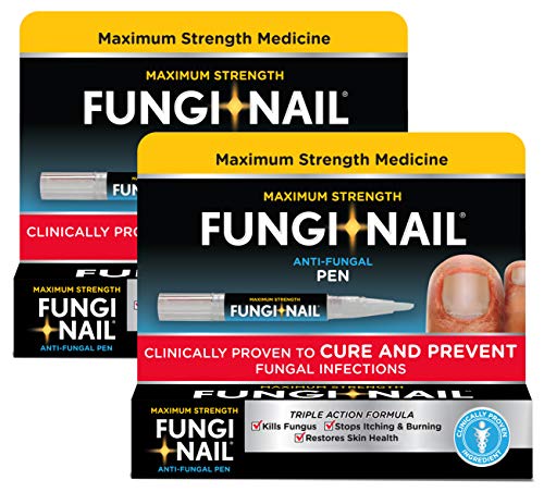 Fungi-Nail Pen Applicator Anti-Fungal Solution 0.101 Fl Oz, 2 Pack - size: 0.1 Fl Oz (Pack of 2)