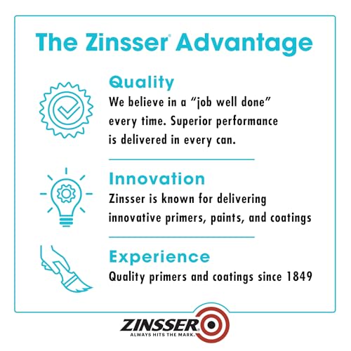 Zinsser 377938-2PK Stain Killing Primer, Gallon, 2 Pack - size: 64 Fl Oz (Pack of 2)