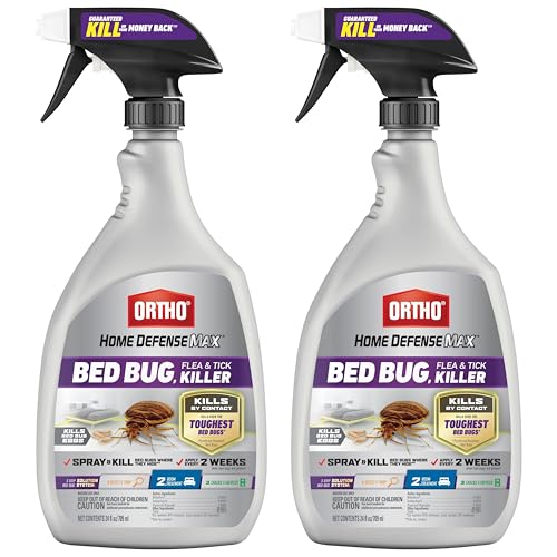 Ortho Home Defense Max Bed Bug, Flea & Tick Killer, 24 fl. oz. (2-Pack) - color: Ready to Use (2-Pack)