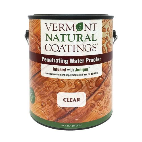 Vermont Natural Coatings Penetrating Waterproofer Infused with Juniper - Gallon - size: Gallon