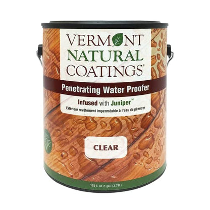 Vermont Natural Coatings Penetrating Waterproofer Infused with Juniper - Gallon - size: Gallon